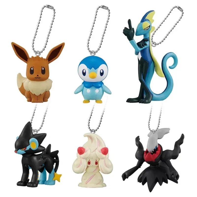Гашаон Капсульная игрушка Фигурки покемонов Eevee Piplup Inteleon Luxray Alcremie Darkrai Карманные