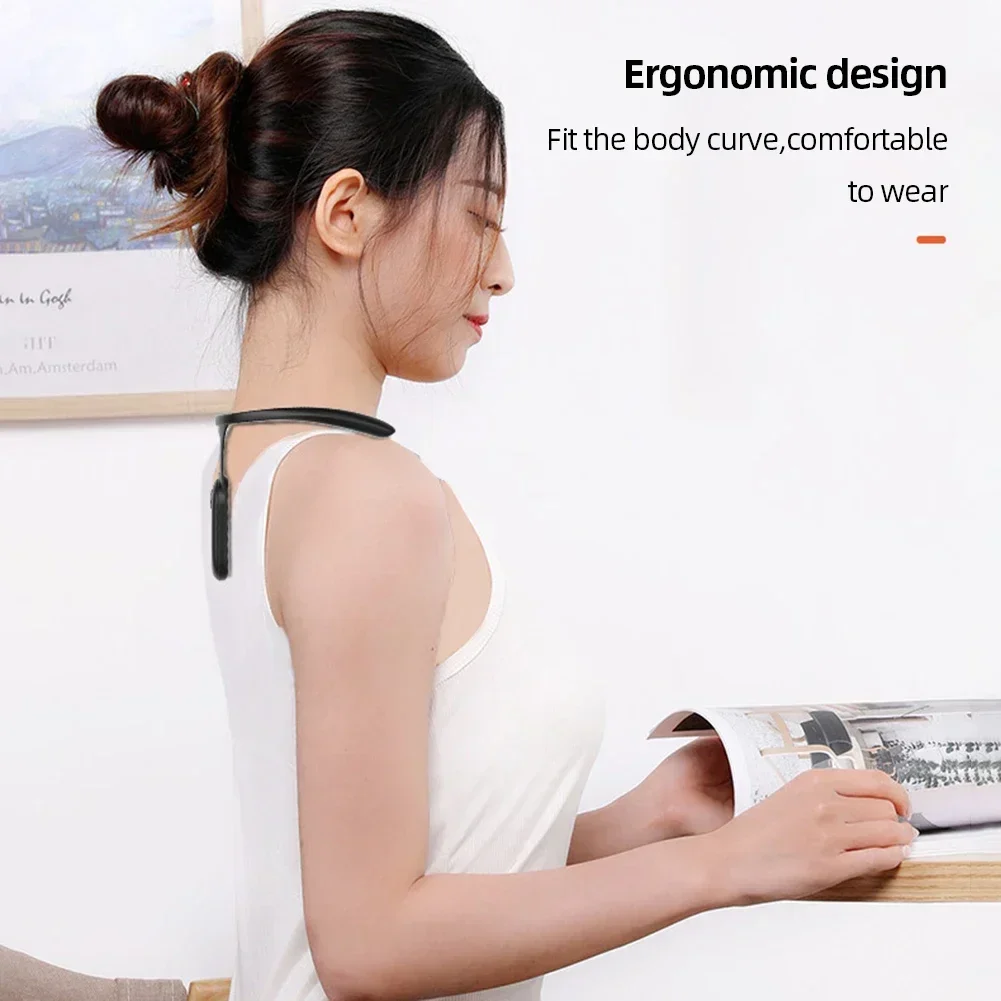 

Electric Men Posture Device Instrument Neck Ultrasonic Shaping Women Portable Body Correction Reminder Soothing Lymphatic For