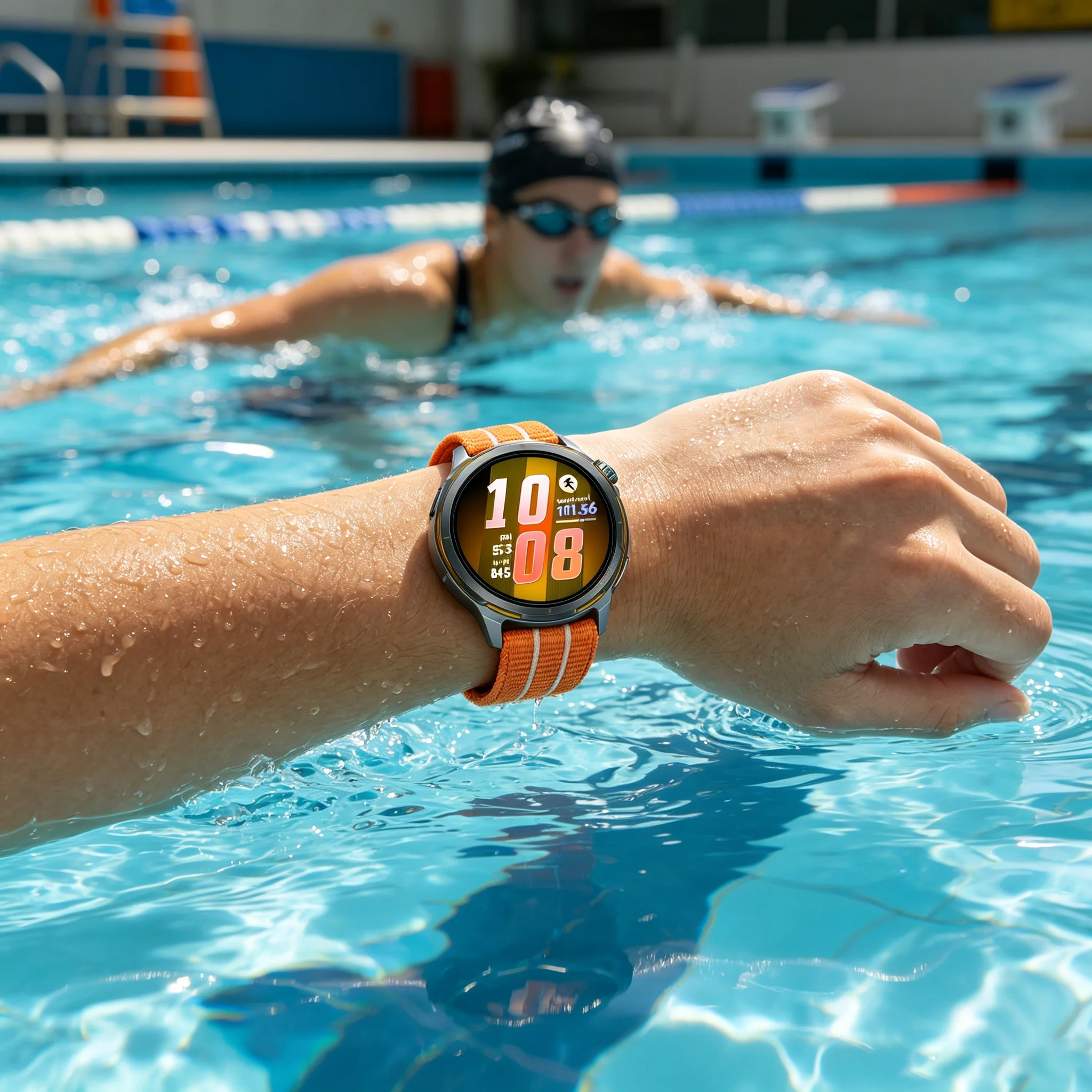 Фото Ремешки для часов 20 мм и 22 мм для Galaxy Watch 7 FE, 6, 5 Pro, 4 Classic, 3 Sport, нейлоновый браслет с петлей, ремешок для Huawei Watch GT Runner 2. №5