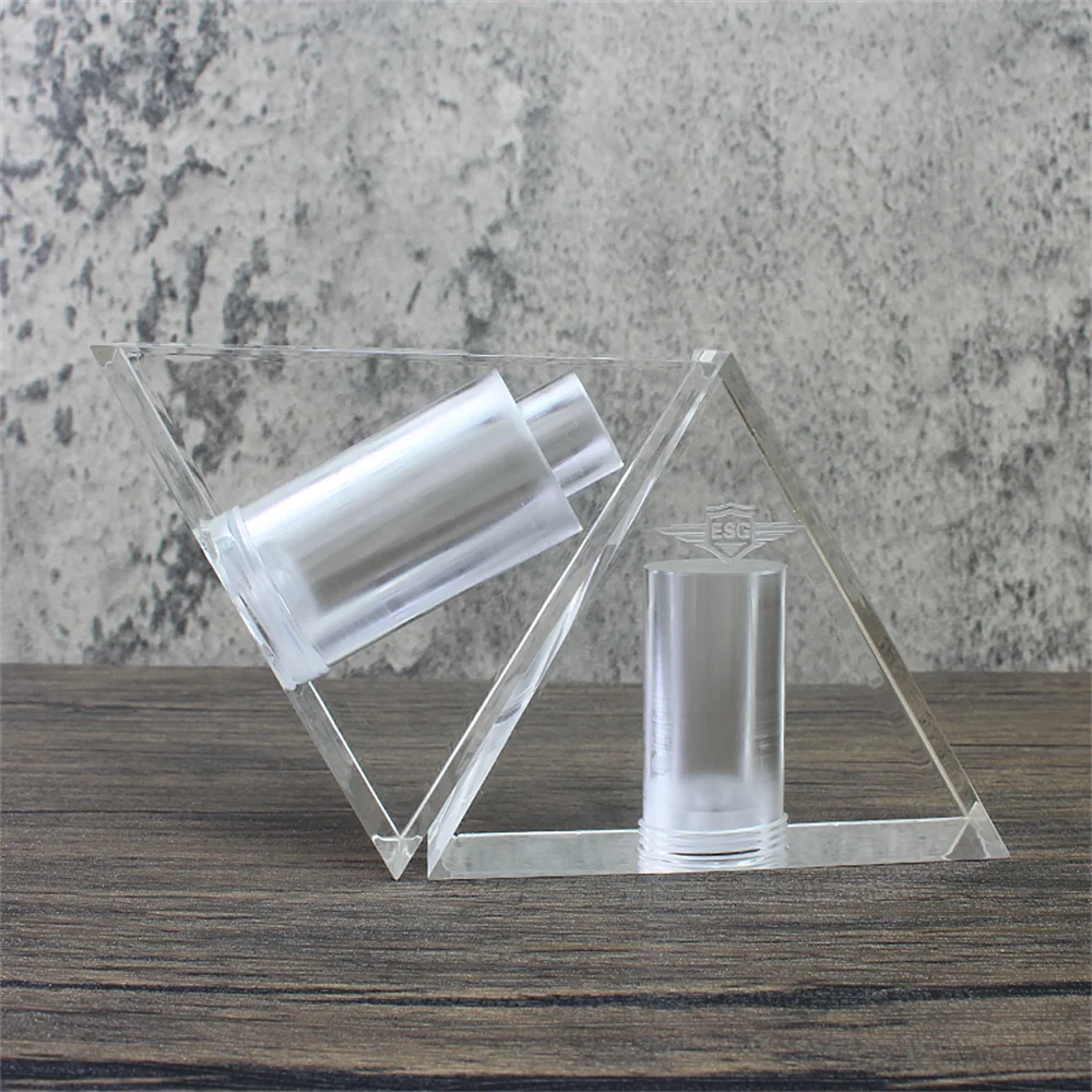 

SXK ESG Vape Atomizer Display Stand Rda PMMA Acrylic Base 20/25mm Diameter for 510 Thread Rda Rta Rba Tank Atomizer Accessories