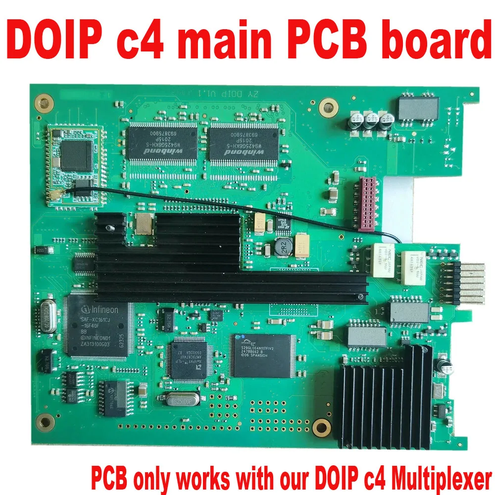 Материнская плата DOIP MB STAR C4 PLUS с функцией печатная модулем реле антенны Wi-Fi