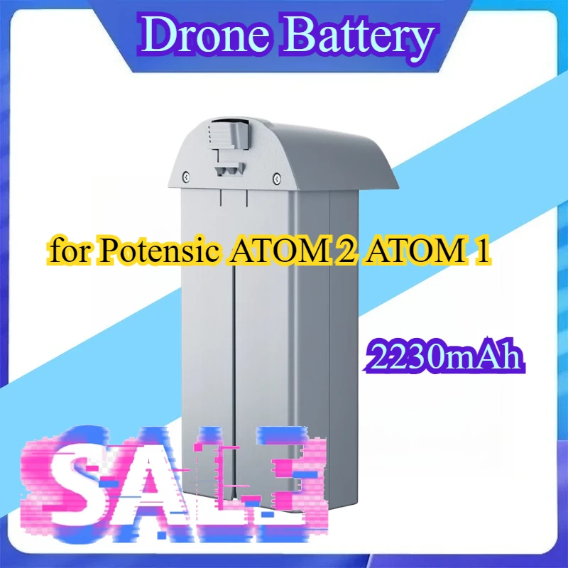 Фото Совершенно новая батарея емкостью 2230 мАч для дрона-камеры Potensic ATOM 2 ATOM 1, запасные части №1