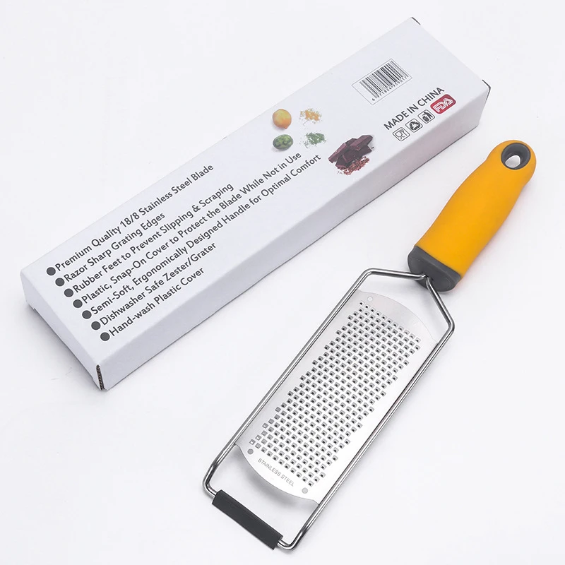 

Multifunctional Rectangle Stainless Steel Mill Cheese Grater Tools Chocolate Lemon Zester Fruit Peeler Best Kitchen Home Gadgets