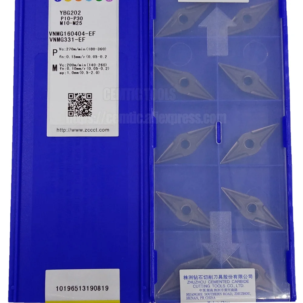 

VNMG160404-EF ZCC VNMG 160404 EF токарные карбидные инструменты