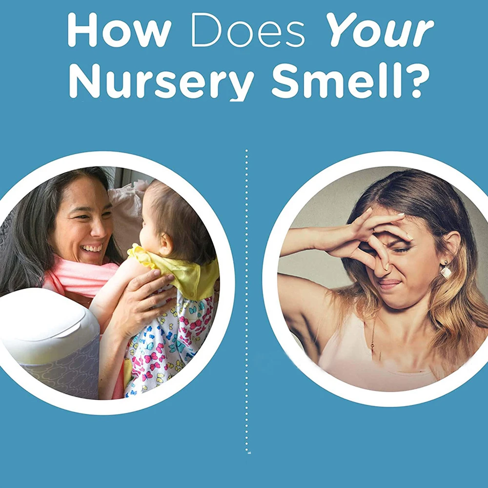 Мешок для подгузников младенцев сменный мешок мусора Genie/Anglcare твист мусорных