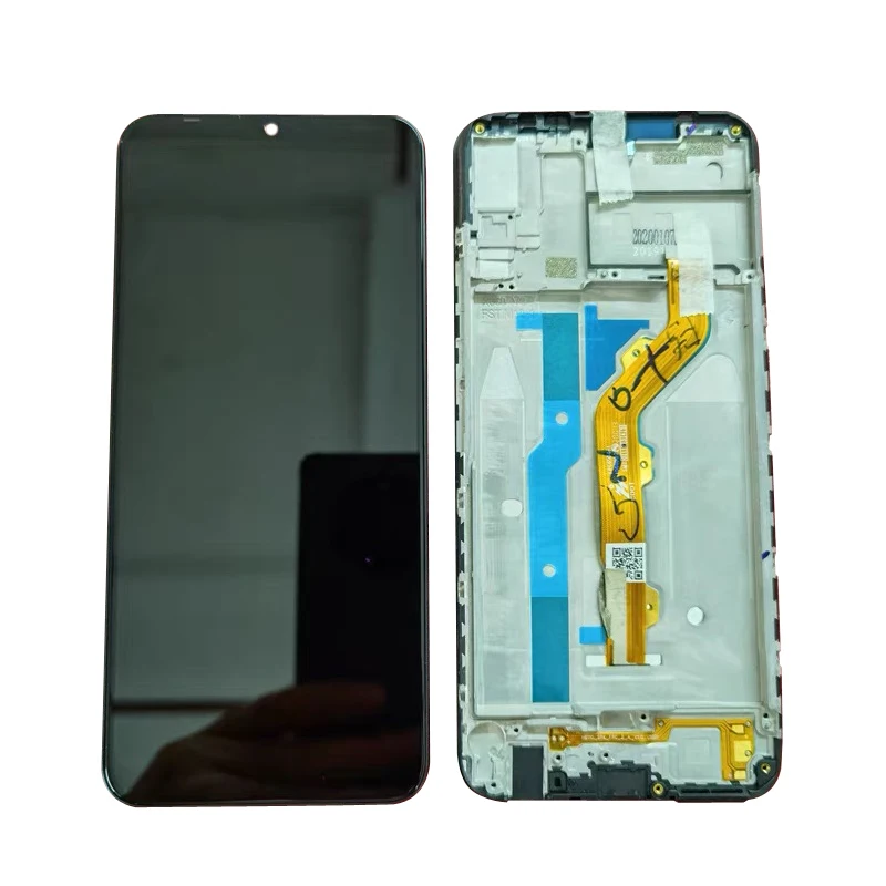 

For Infinix Hot 8 Hot8 X650C X650 X650b LCD Display + Touch Screen Digitizer Assembly With Frame