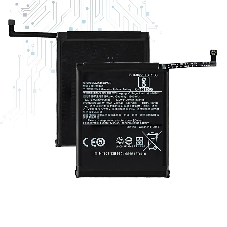 BM-3E для мобильных телефонов Xiao Mi BM 3E аккумуляторы Xiaomi 8 Mi8 M8 UMI BM3E BN32 BN 32 портативная
