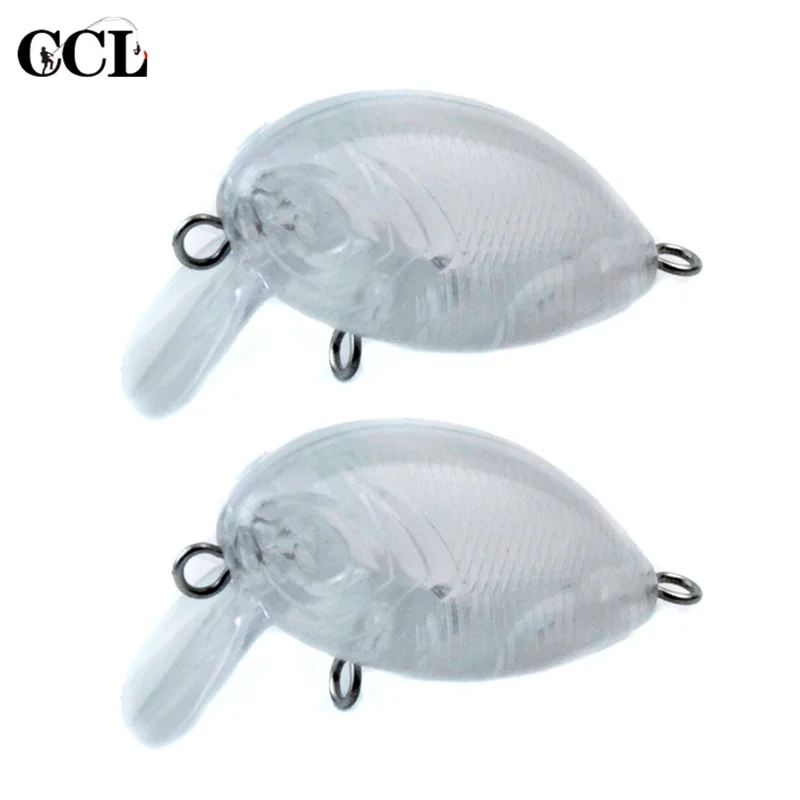 

CCLTBA 10 шт./лот заготовки для кренкбейта рыболовные приманки 4 см 3 г плавающий воблер жесткие приманки DIY рыболовная кренкбейт Неокрашенная пр...