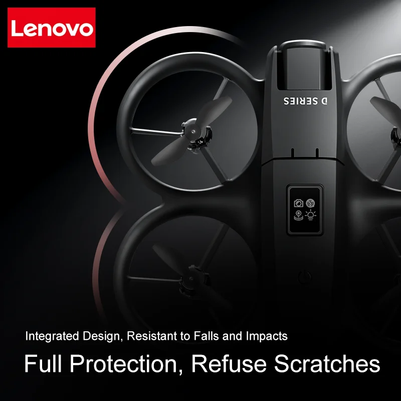 Фото Дрон Lenovo D16 GPS 8K с двумя HD-камерами, профессиональный, с оптическим позиционированием, функцией обхода препятствий и бесщеточным двигателем №3
