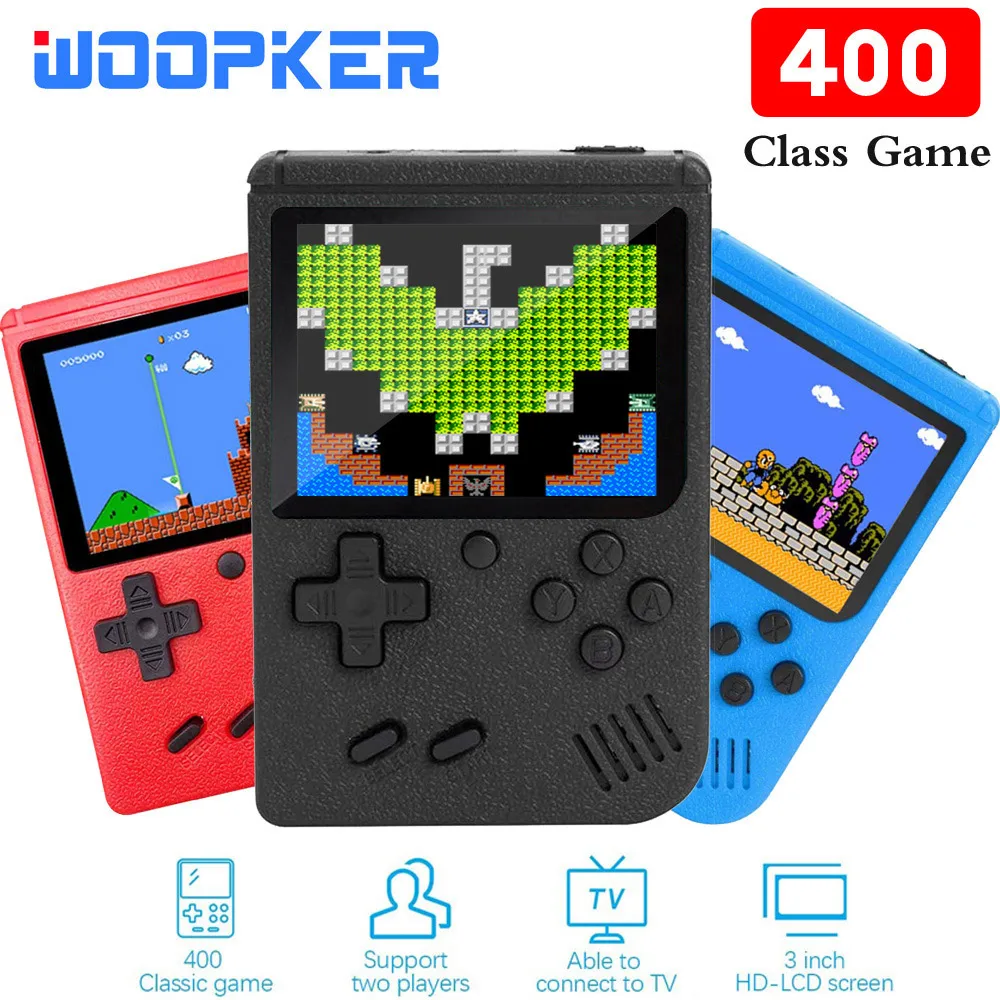 

Handheld Video Game Console 3 Inch LCD Screen 500-in-1 Gaming Classic 8 Bit for Boy Girl Gifts
