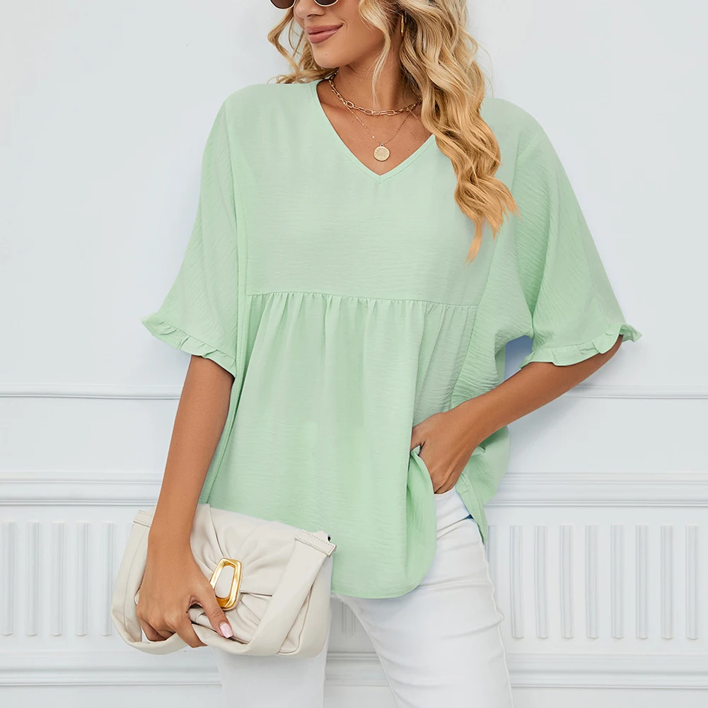 Рисунок 4 - Блузка женская шифоновая однотонная