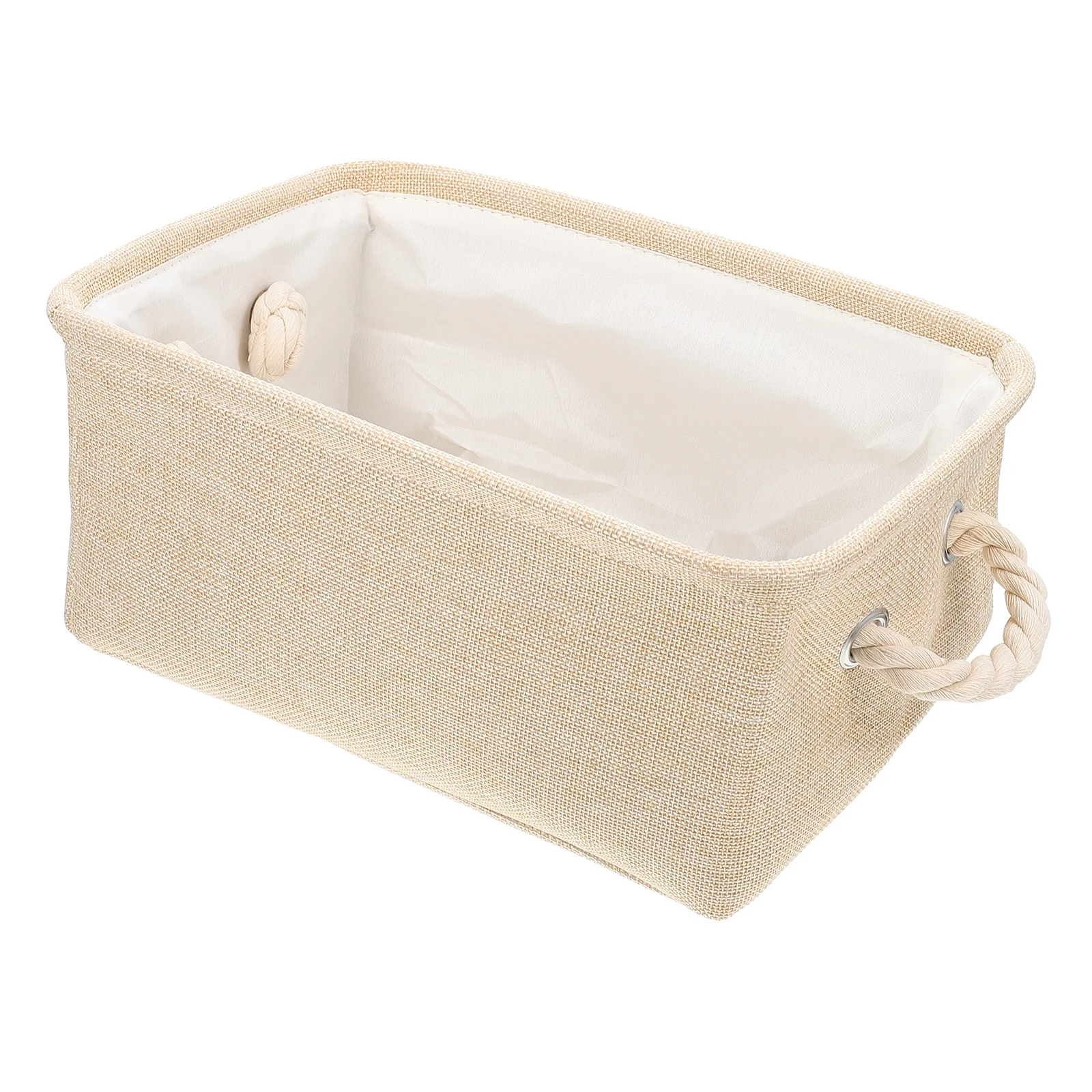 

Storage Basket Laundry Foldable Baskets Binhamper Bins Lidorganizer Fabric Cubes Smallclothes Sundries Cotton Collapsiblenursery