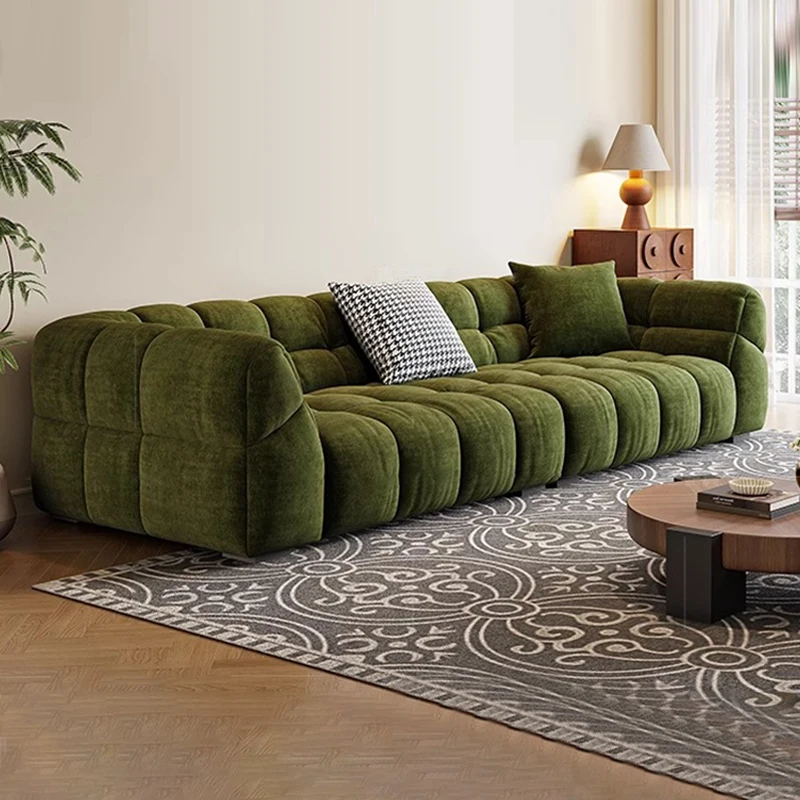 Современные простые диваны прямой ряд деревянные King Size с откидной спинкой