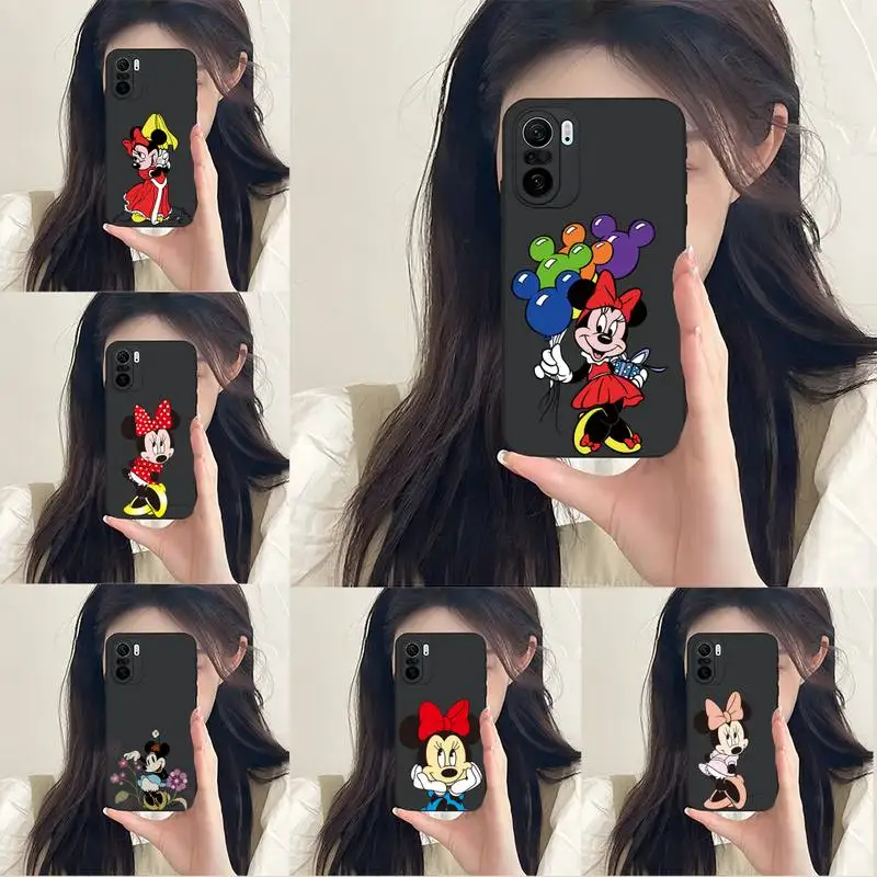 

Mickey Mouse Minnie Mouse Phone Case Funda For Redmi K40 11Pro Note 11 10 9 9A 8 7 Pro 10T 9S 8T K40pro Plus Silicone Cover