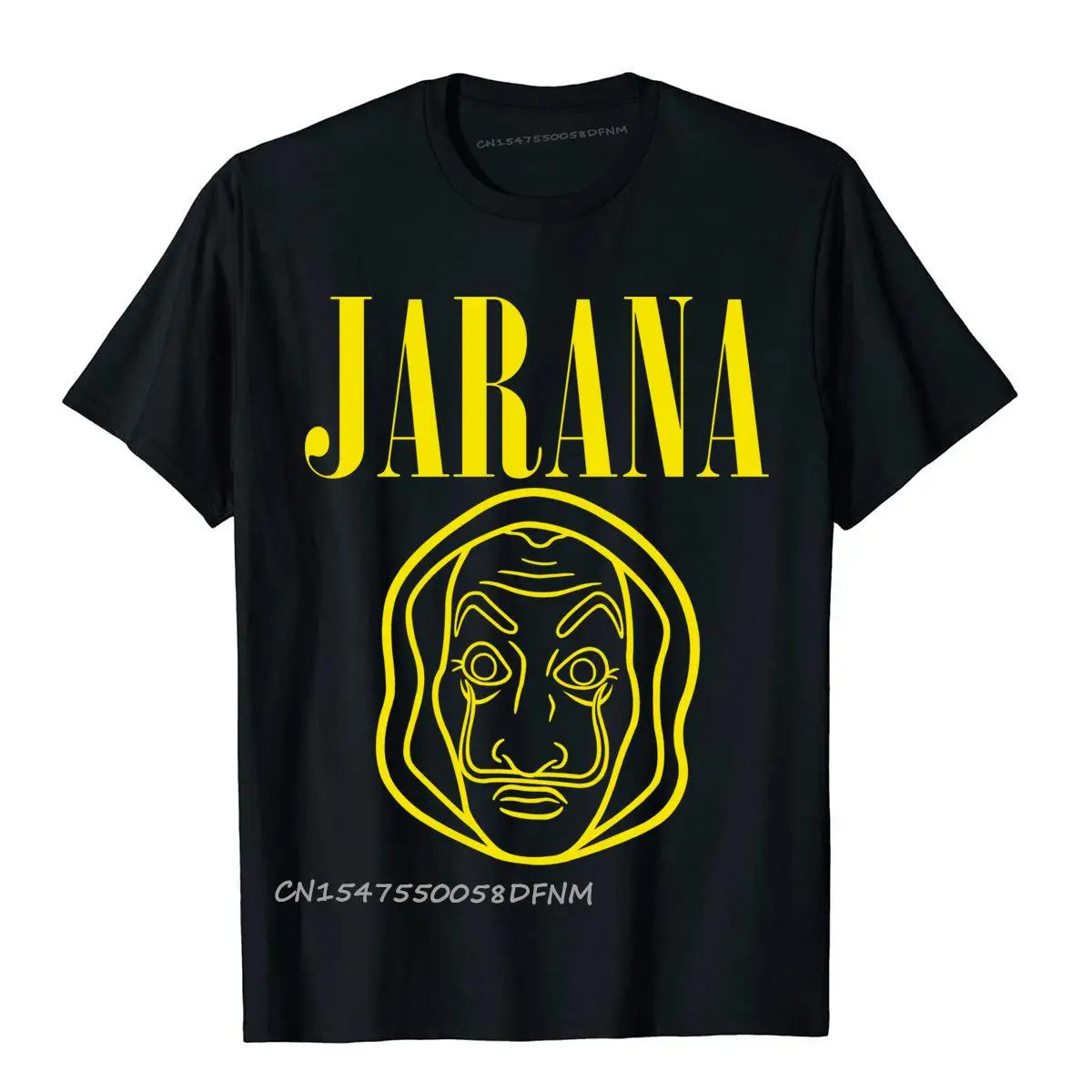 

La Casa De Papel Jarana T Shirts Tops & Tees For Men High Quality 100% Premium Cotton Gothic T Shirt New Shirt
