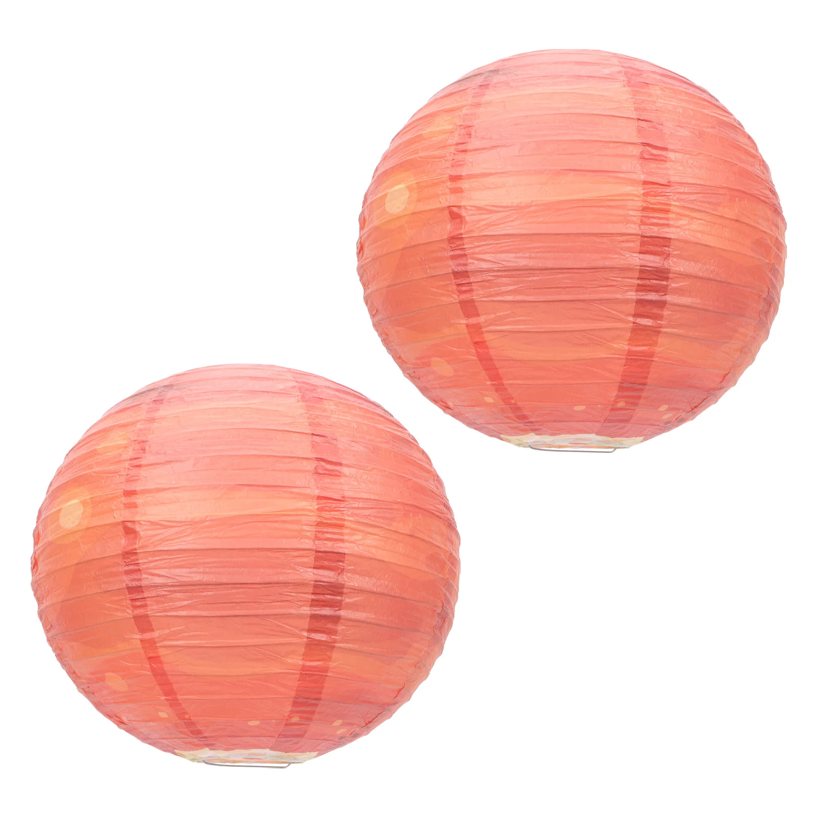 

2 Pcs Japanese Lanterns Lantern Planet Paper Decor Party Folding Ceiling Lanterns Decorations Baby