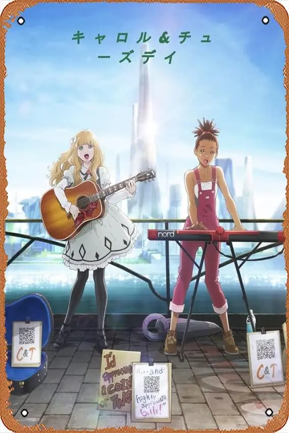 Плакат Carole Tuesday 2 8x12 дюймов — ретро-винтажная металлическая жестяная вывеска для
