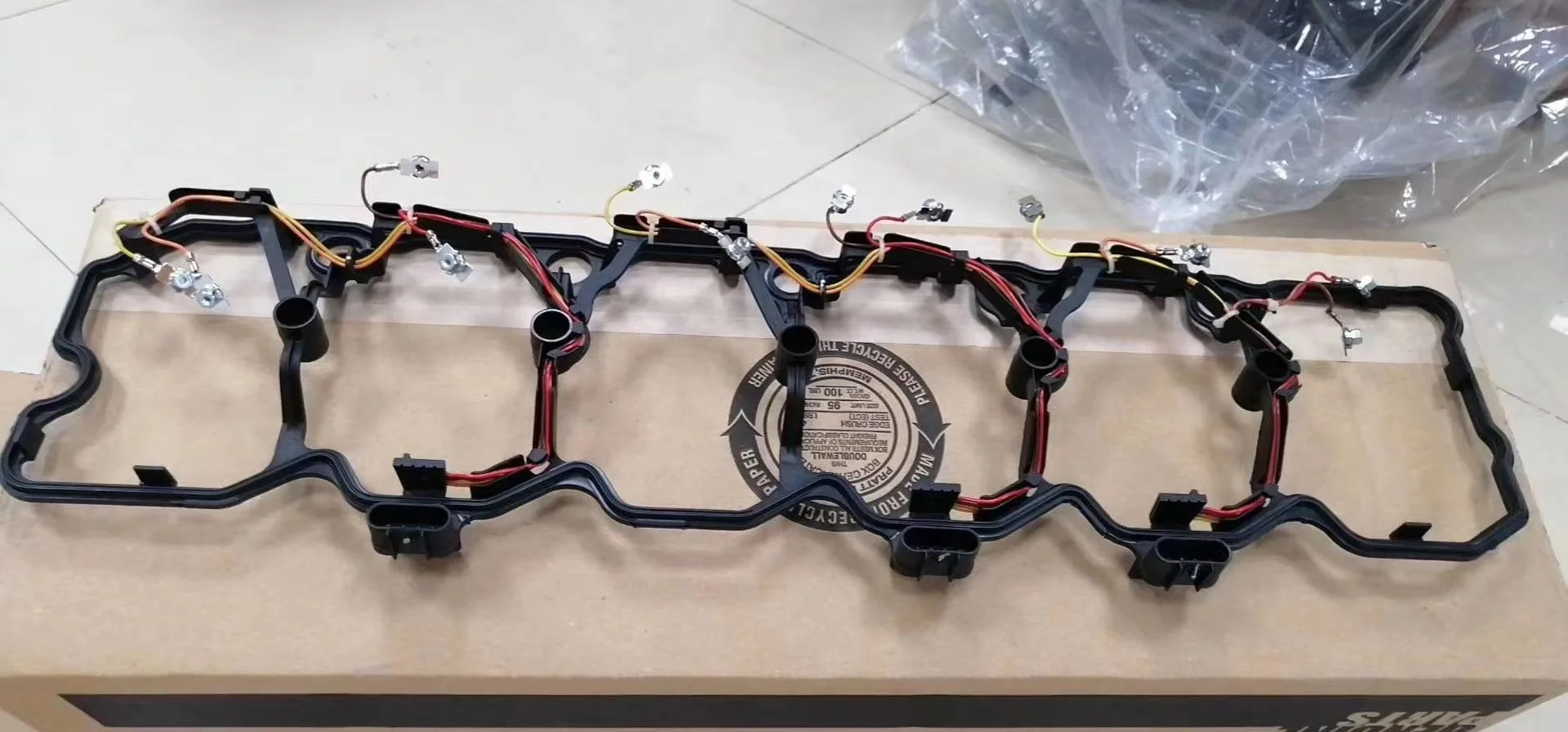 Уплотнитель клапанной крышки PC200-8MO 6754-11-8330 4945228 4996667 5264951 5367848 QSB5.9 QSB6.7 с проводкой для Камацу Камминз Он.