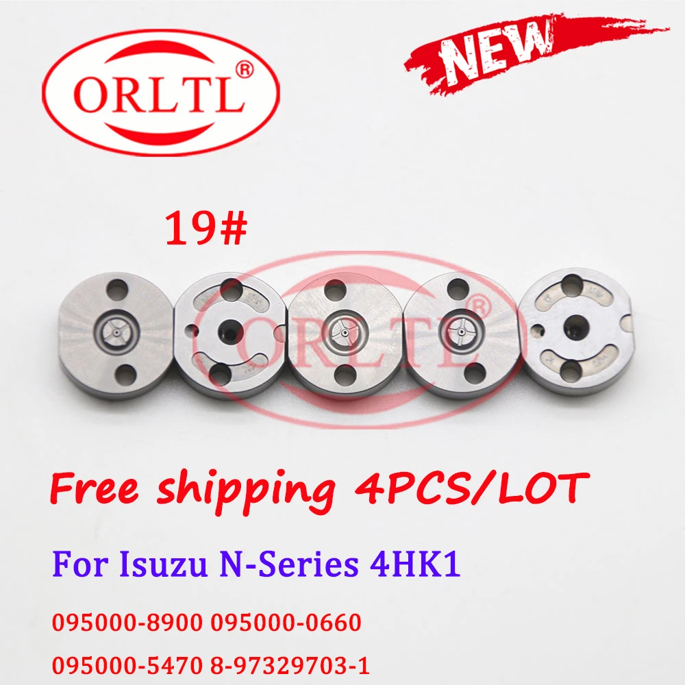 

4PCS 095000-8900 Free shipping 095000-5470 Valve Orifice Plate Common Rail 095000-0660 Control Valve For Isuzu N-Series 4HK1