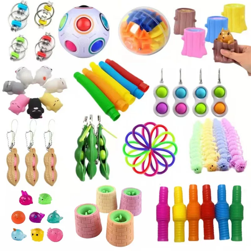 

2023 персональные игрушки-антистресс, набор для снятия стресса, сжимаемые Струны для взрослых и детей, сжимаемая антистрессовая игрушка