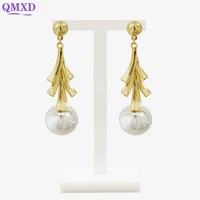 delicate pearl ear stud earrings for women long earing unusual earrings drop earrings hang earrings jewelry wedding party gifts