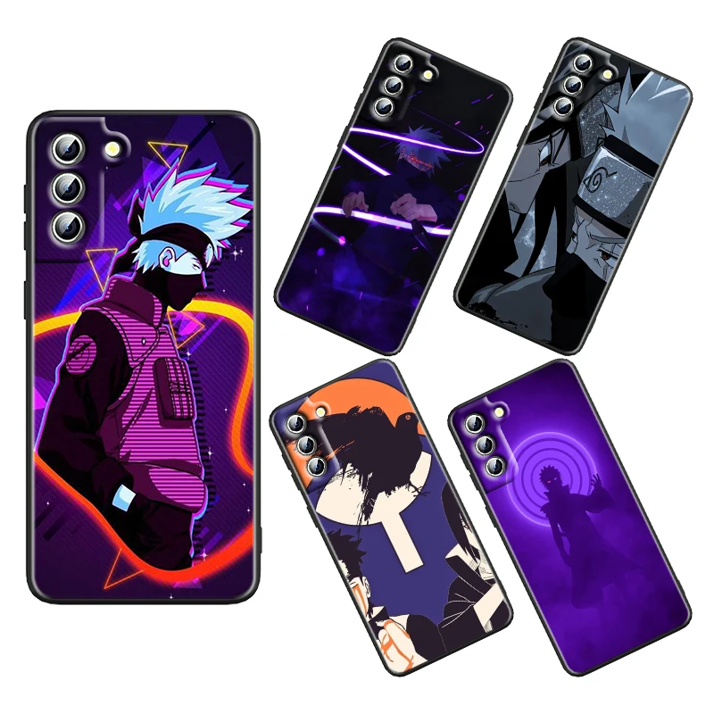 

Anime Naruto Hyun For Samsung Galaxy S22 S21 S20 S10 S10e S9 S8 S7 PRO Ultra Plus FE Lite Black luxury Silicone Soft Phone Case