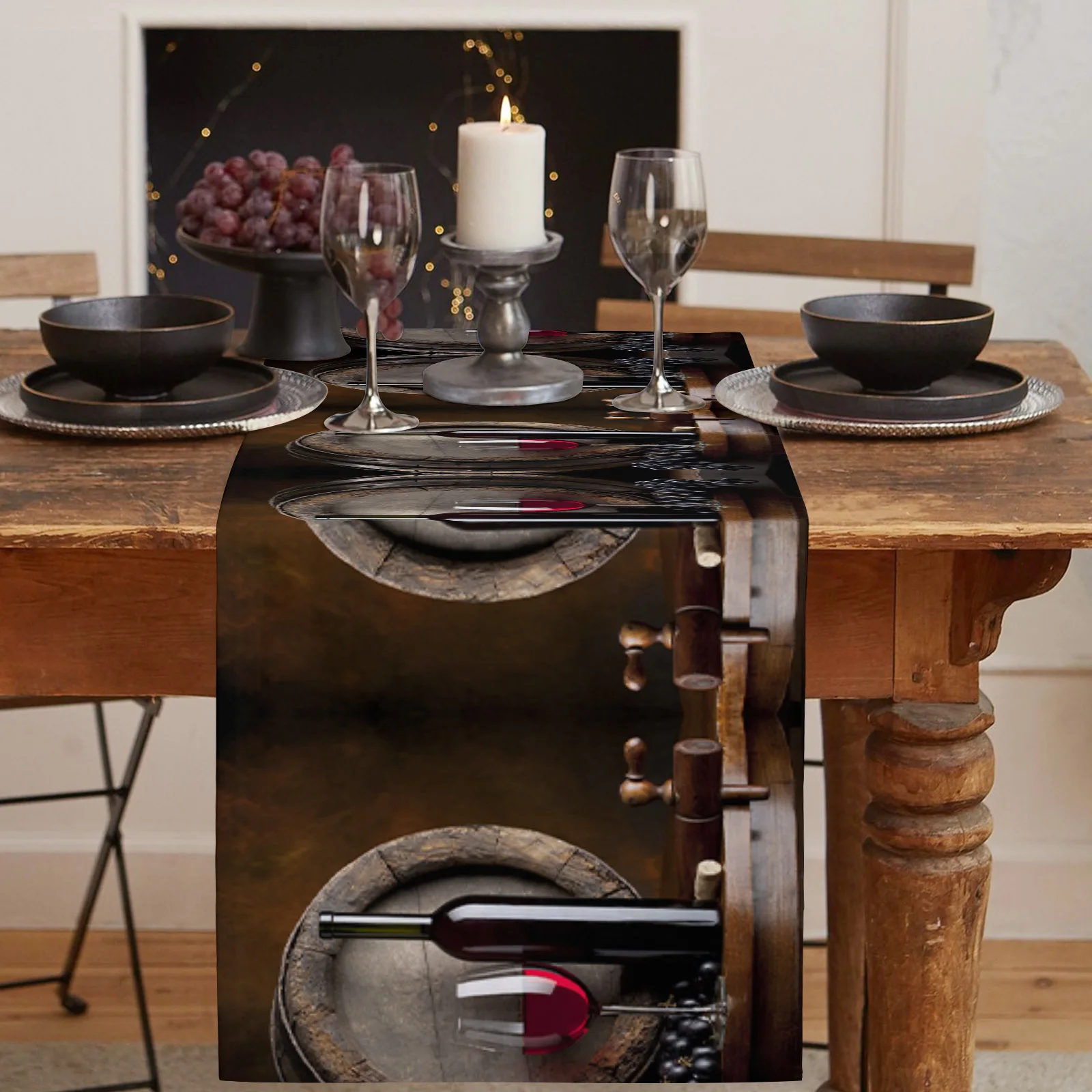 Бокал для красного вина декор кофейного столика домашний деревенский кухни