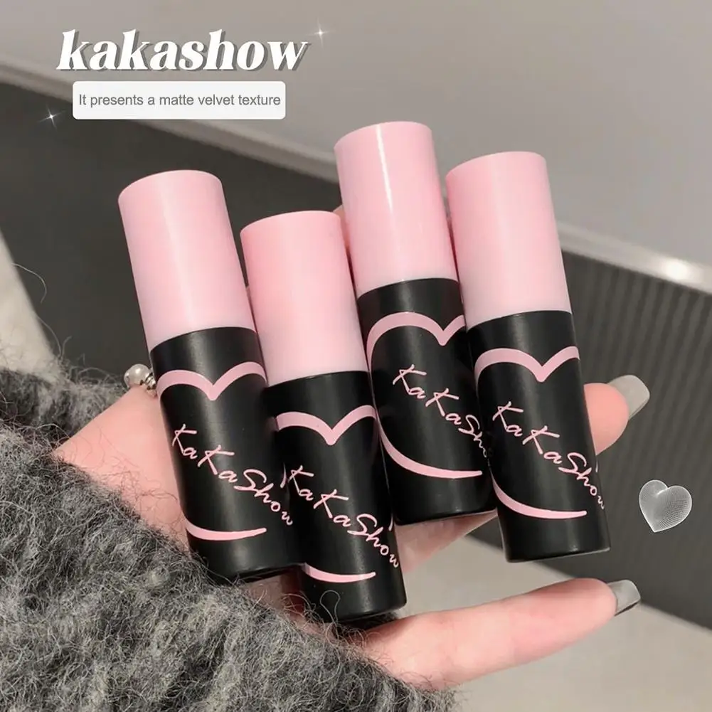 Бархатный блеск для губ 6 cplors матовый красный тинт пигмент глина косметика