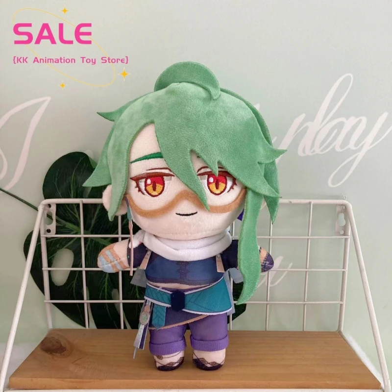 

20cm Genshin Impact Plush Bai Zhu Qiqi Barbara Ganyu Zhong Li Xiao Tartaglia Kaedehara Kazuha Gorou Pillows Kids Doll Toy Gift