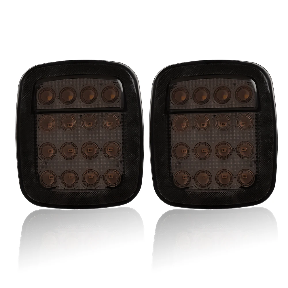 

Универсальный Светодиодный Задний Фонарь В Сборе Для Jeep Wrangler YJ TJ CJ - Комбинированный Задний Стоп-сигнал И Задние Фон...