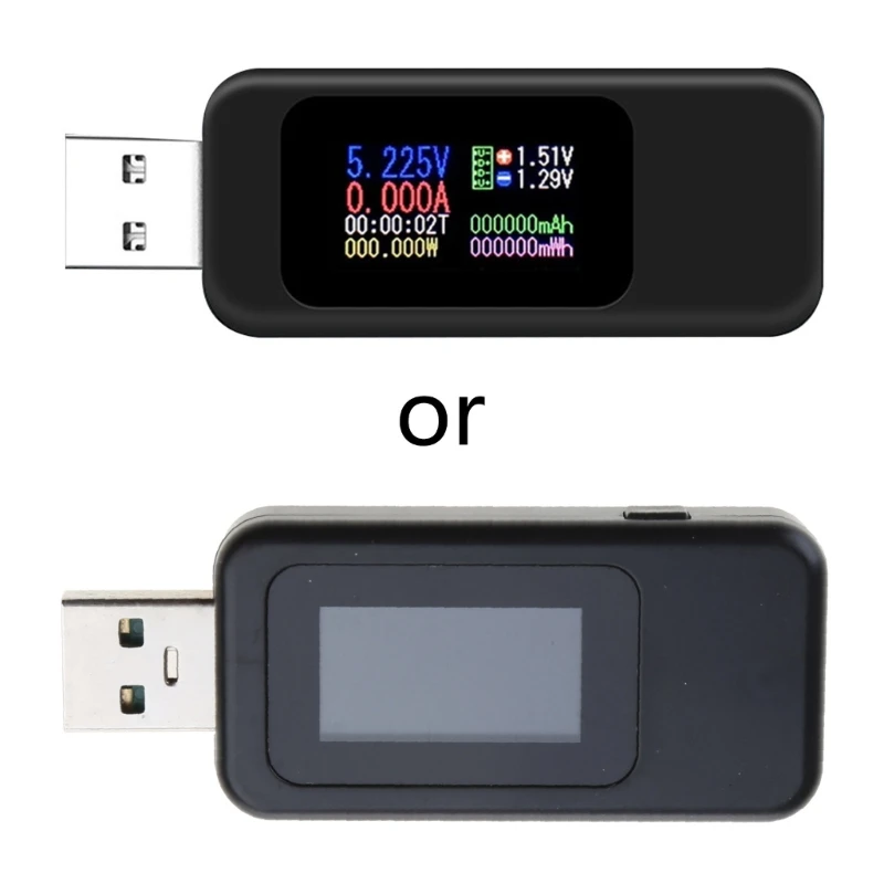 

USB Tester Digital Power Meter Tester Multimeter Current & Dropship