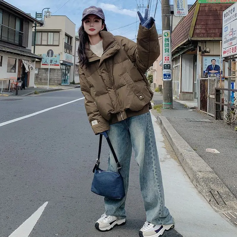 Winter Short down Jacket Cotton-padded Clothes Women 2024 Korean Sle Small Design Cotton-Padded Coat Loose Thickened Cotton...