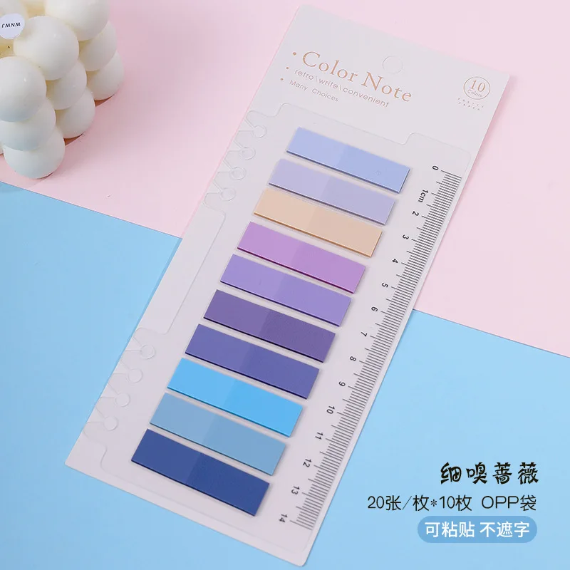 200 листов прозрачных липких заметок, самоклеящиеся книжные маркеры, Аннотация, книга для чтения, прозрачная книга