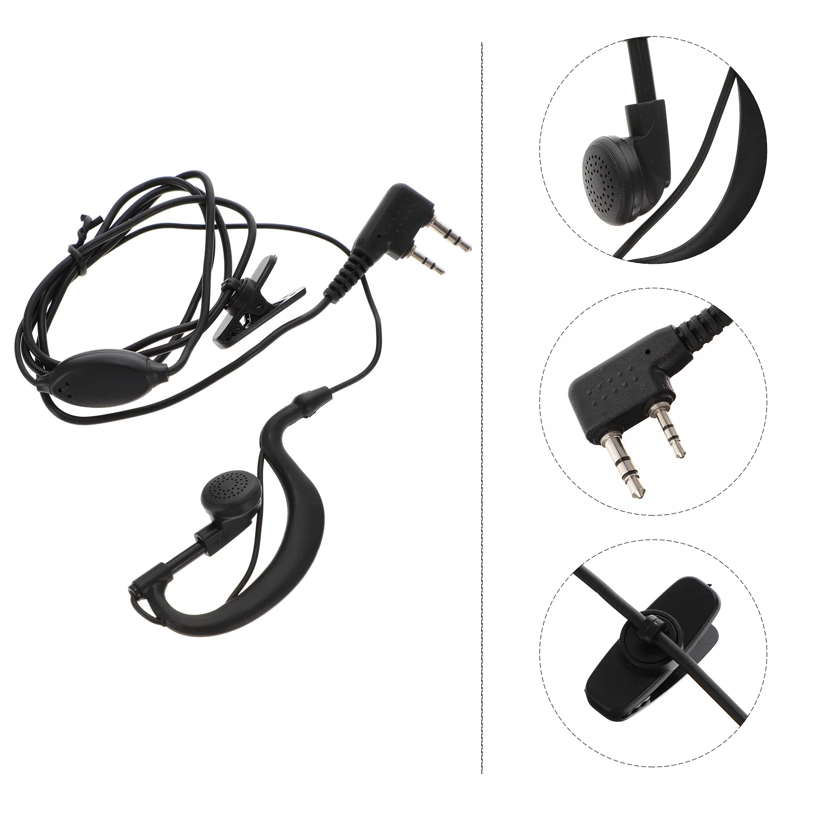 

Прочная Высококачественная гарнитура для рации, 2 шт.