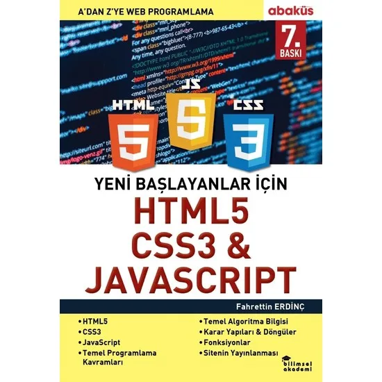 

For Beginners Html5 Css3 & Javascrıpt Fahrettin Erdinç Turkish Books Software and Technology