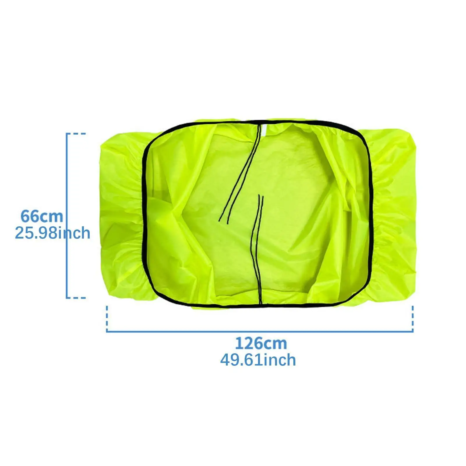 Сумка на заднюю стойку велосипеда дождевик седельная сумка пылезащитный чехол