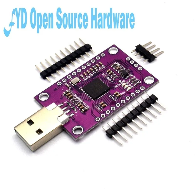 MCU FT232H USB к JTAG UART FIFO SPI I2C высокоскоростной Многофункциональный модуль последовательного порта FT232H