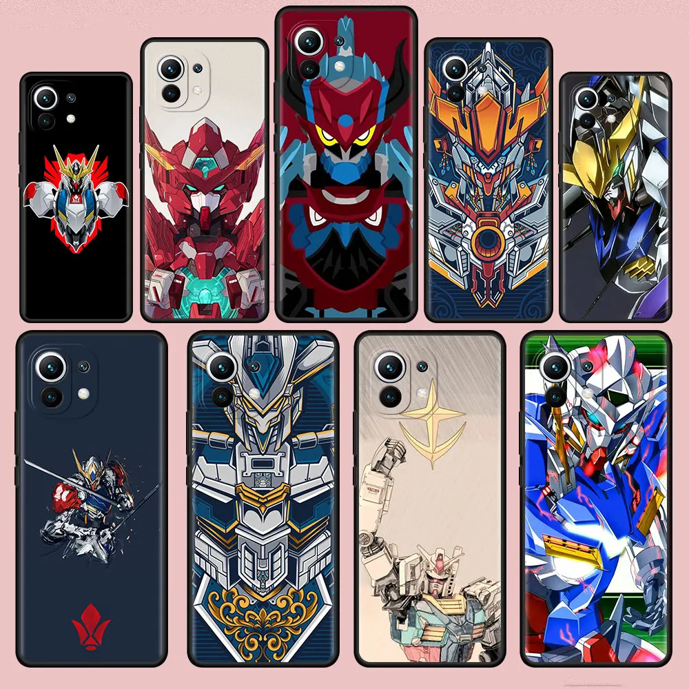 

Gundam Cool Funda Case For Xiaomi Mi Poco X3 NFC M3 Pro F3 GT M4 F1 X2 11T Lite Note 10 10T 9T Silicone Phone Cover