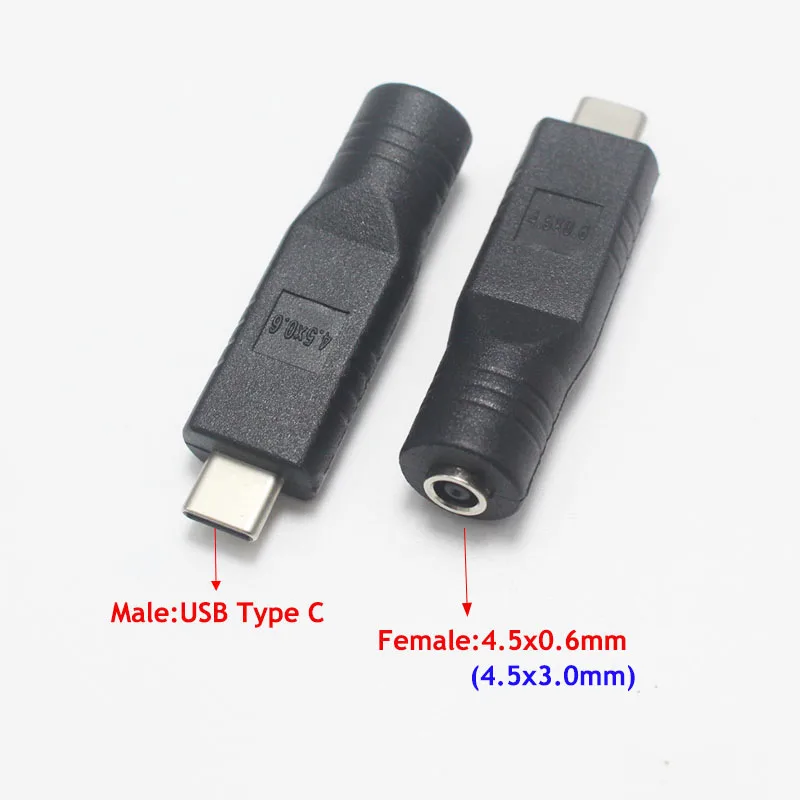 Переходник PD на USB Type C папа-7 4x5 0 мм 4 5x3 5 5x2 |