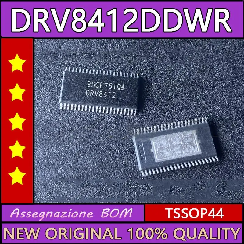 

Drv8412 drv8412ddwr tssop44 pin новый драйвер контроллер чип IC