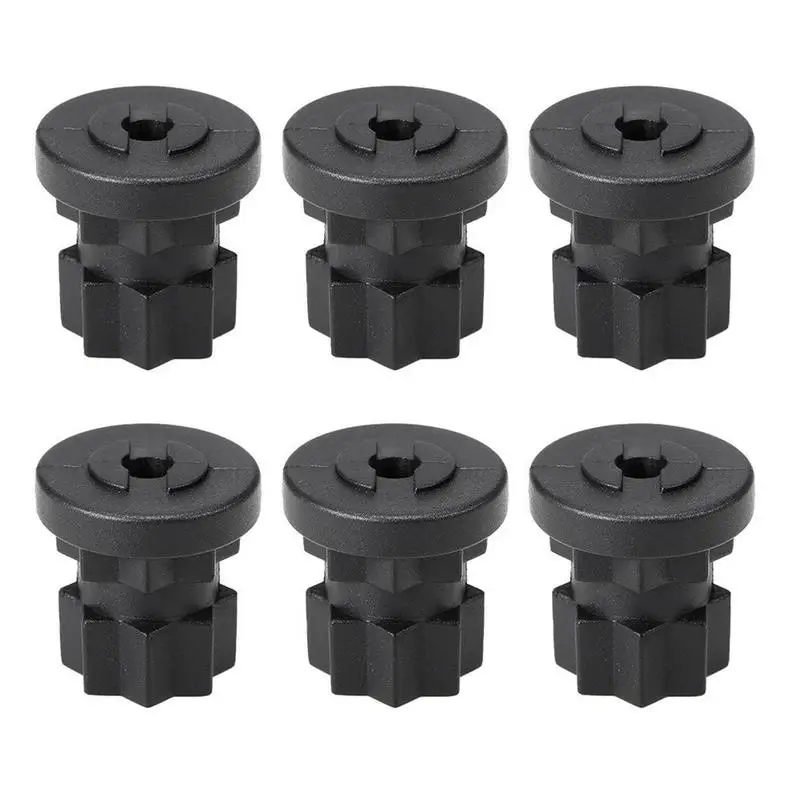 

Track Adapter Kayak 6pcs Navigation Bracket Rail Adapter Track Mount For Kayak Sturdy Multifunctional Kayak Track Mount Base For