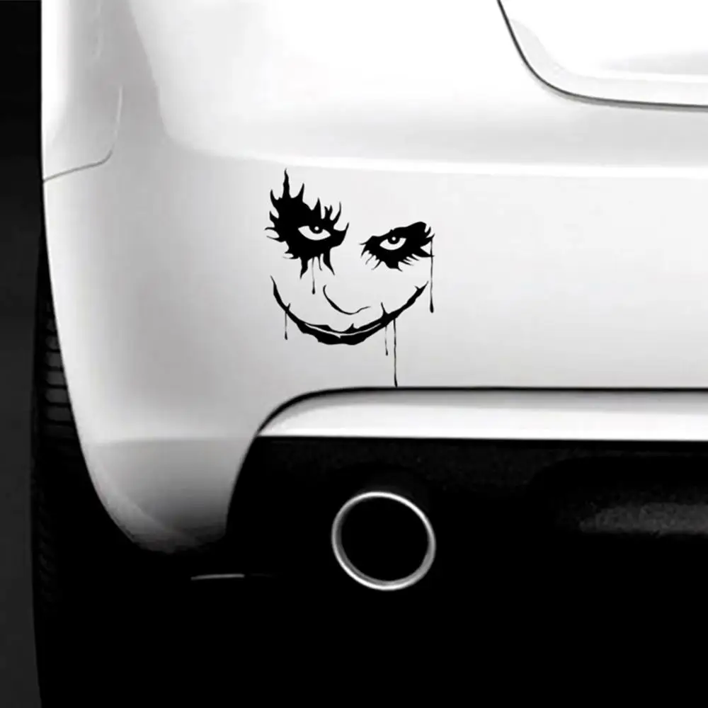 Водостойкая виниловая наклейка на корпус автомобиля 10x13 см