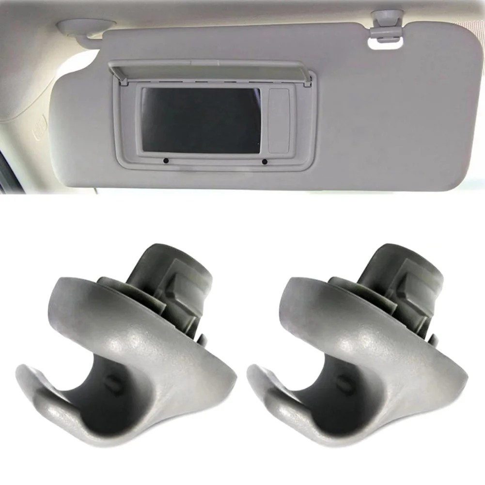 

Gray Sunvisor Sun Visor Clip Holder For Honda-CRV Civic 88217S01A01ZA Interior Sun Visor Clips Support Retainer Car Accessories