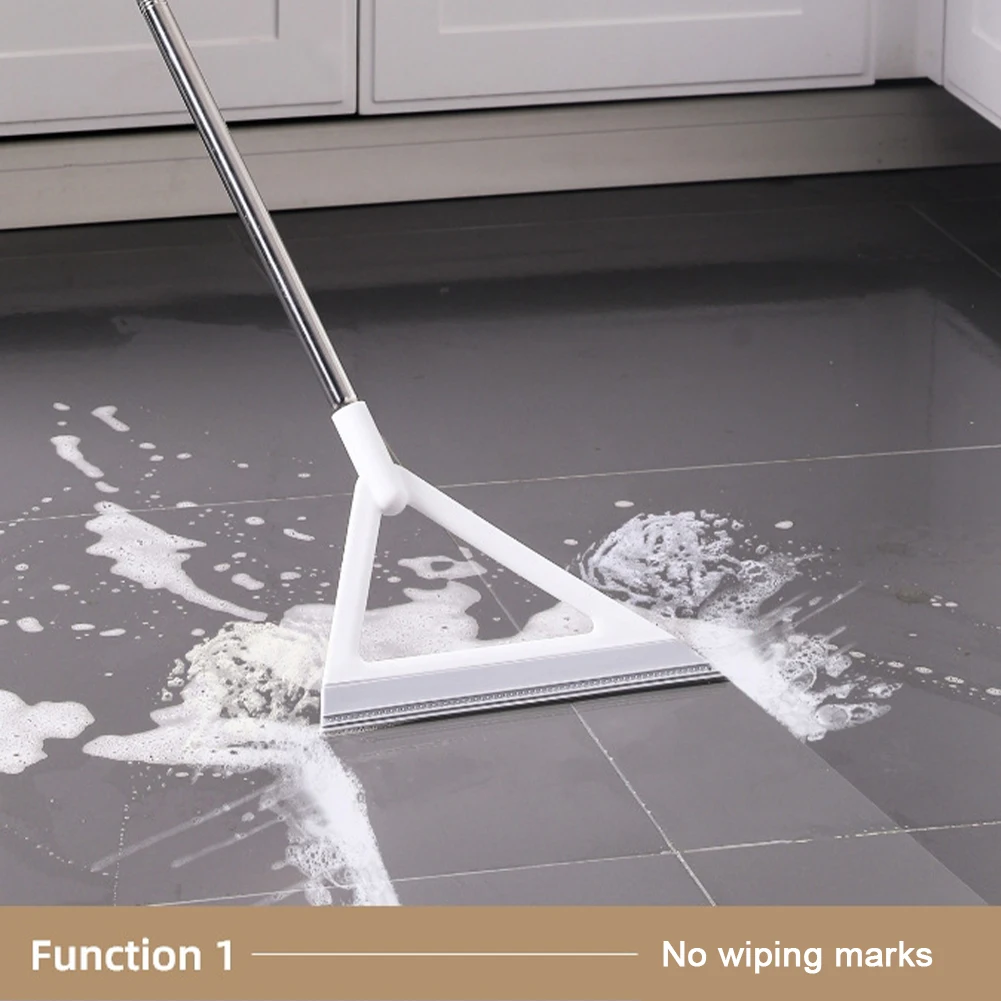 

Long Handle Multifunctional Broom For Floor Window Wiper Squeegee Bathroom Household Broom Home
