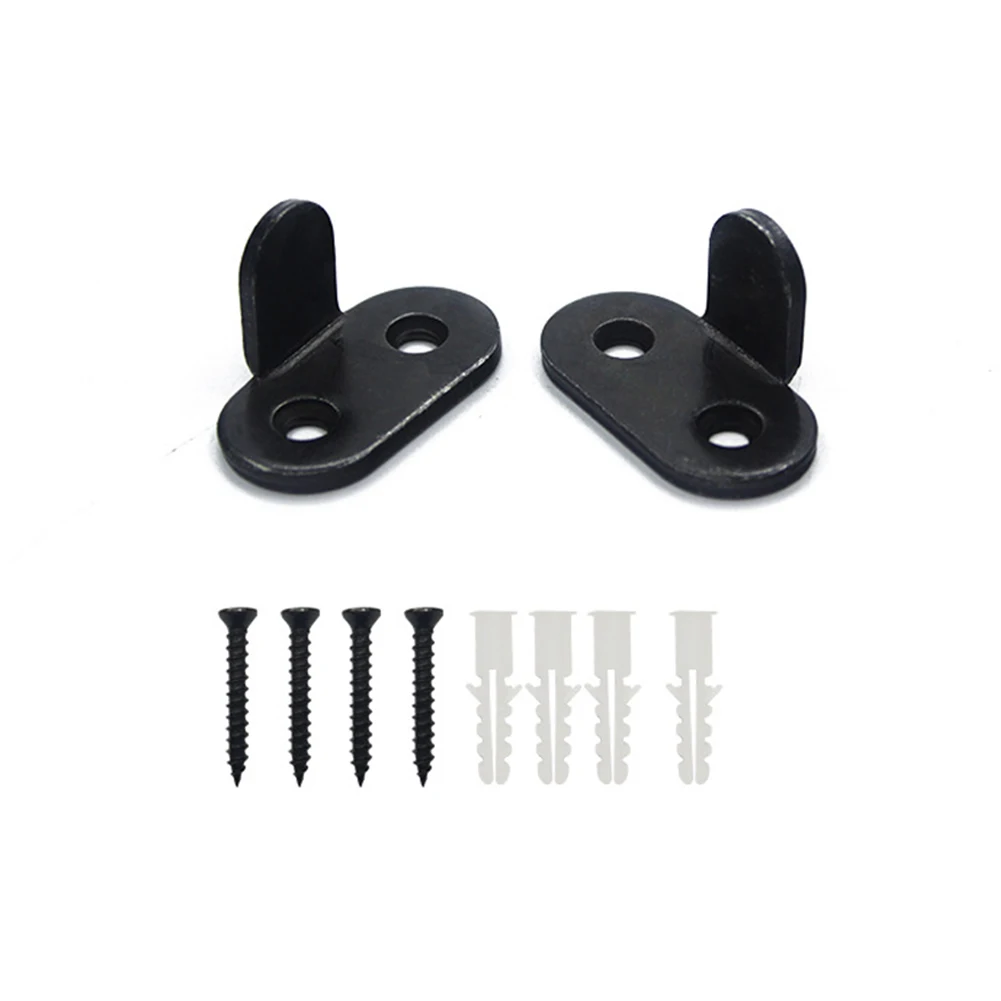 

2 Set Heavy Duty Sliding Barn Door Floor Guide Adjustable Roller Swing Stopper For Grooved Non-grooved Sliding Doors Tool Parts