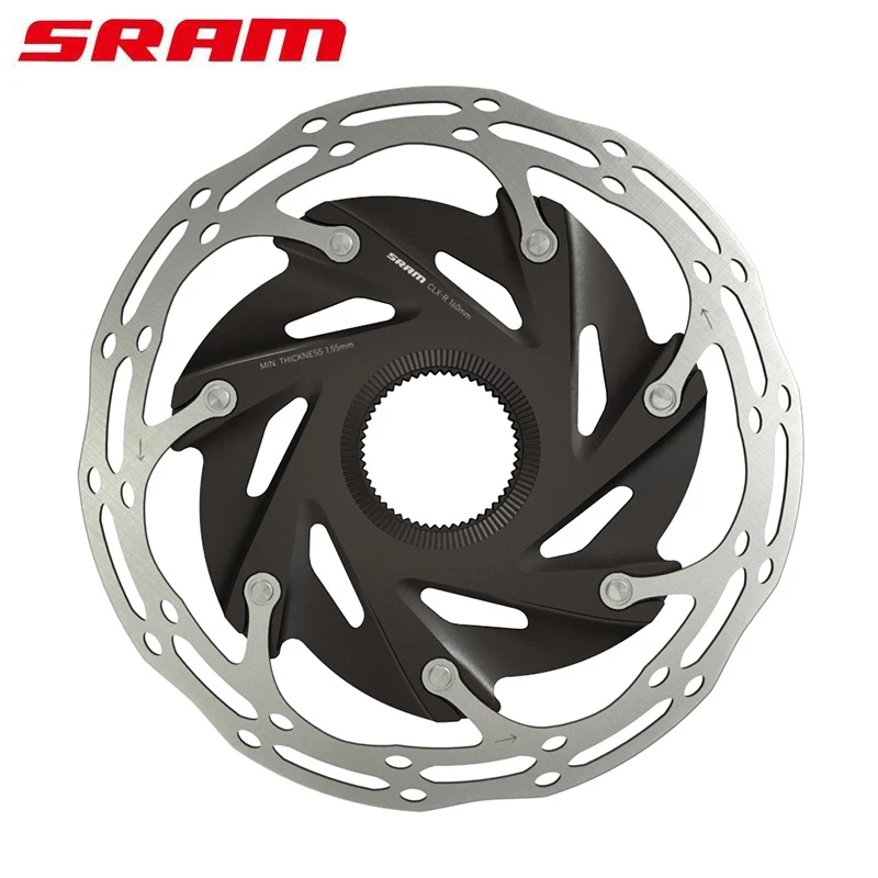 

SRAM Bike Centerlock Rotor Original CLX-R Bicycle Center Lock Disc Brake Rotor Road MTB Hydraulic Centerlock Rotor 160mm 140mm