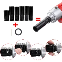 12 piece hexagonal electric socket head kit impact wrench drill chuck adapter kit electric screwdriver