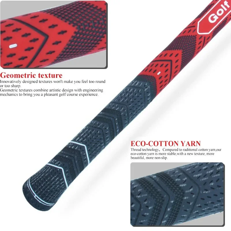 Новинка 13 шт. ручки для гольфа MCC стандартные/средние мужские резиновые 5