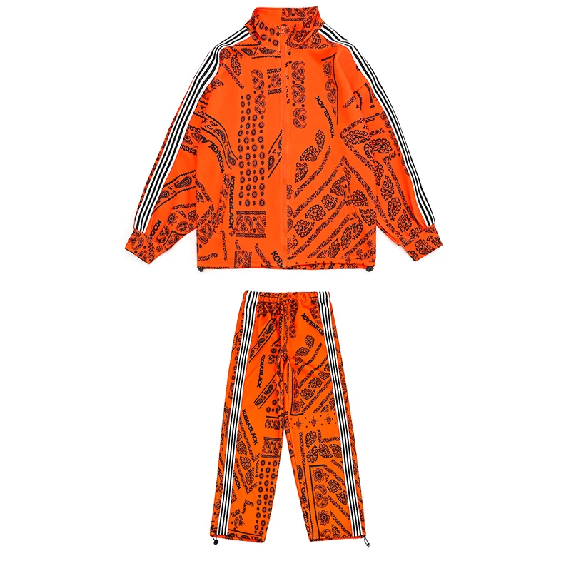 Уличная одежда в стиле хип-хоп для сценического подиума выступлений девочек и