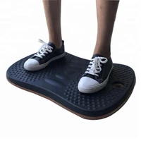 wholesale wooden wobble fit balance board china for standing desk workout balance fit board wood